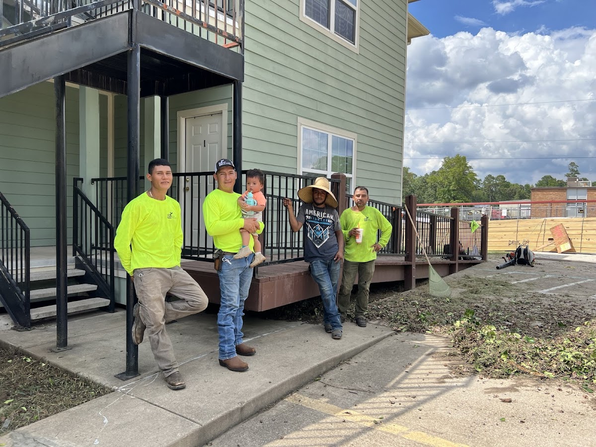 The Lagos crew on a commercial cleanup job
